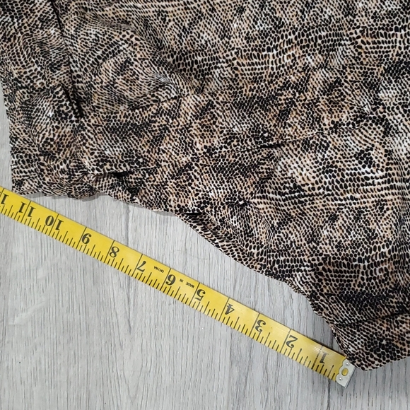 Animal Print Harem Pants Size Small - Picture 7 of 11
